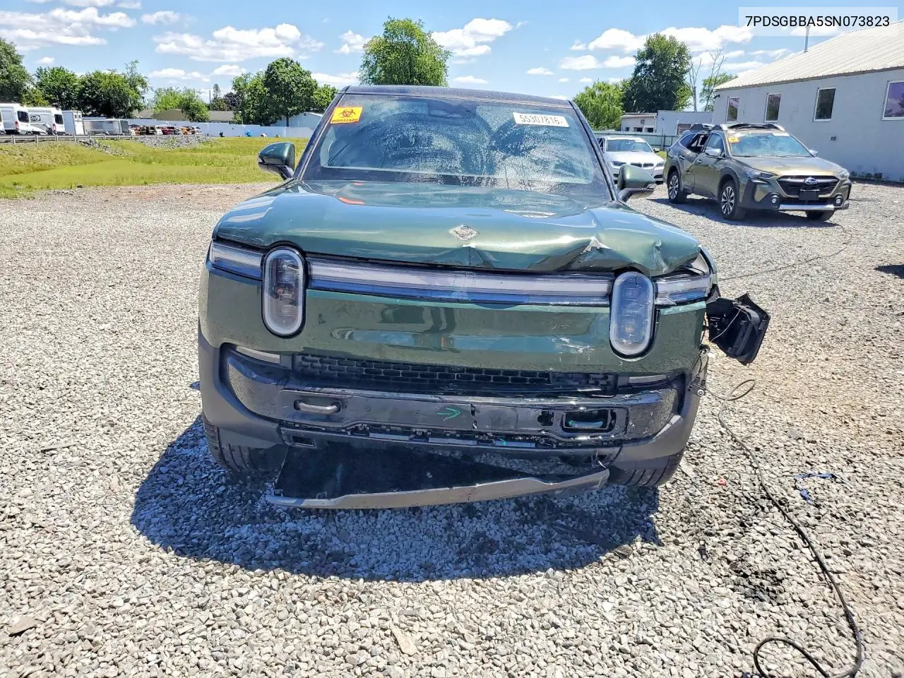 2025 Rivian R1S Adventure VIN: 7PDSGBBA5SN073823 Lot: 55307816