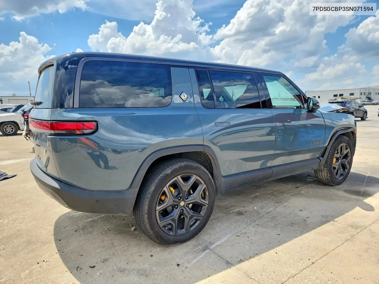 2025 Rivian R1S Premium VIN: 7PDSGCBP3SN071594 Lot: 55348416
