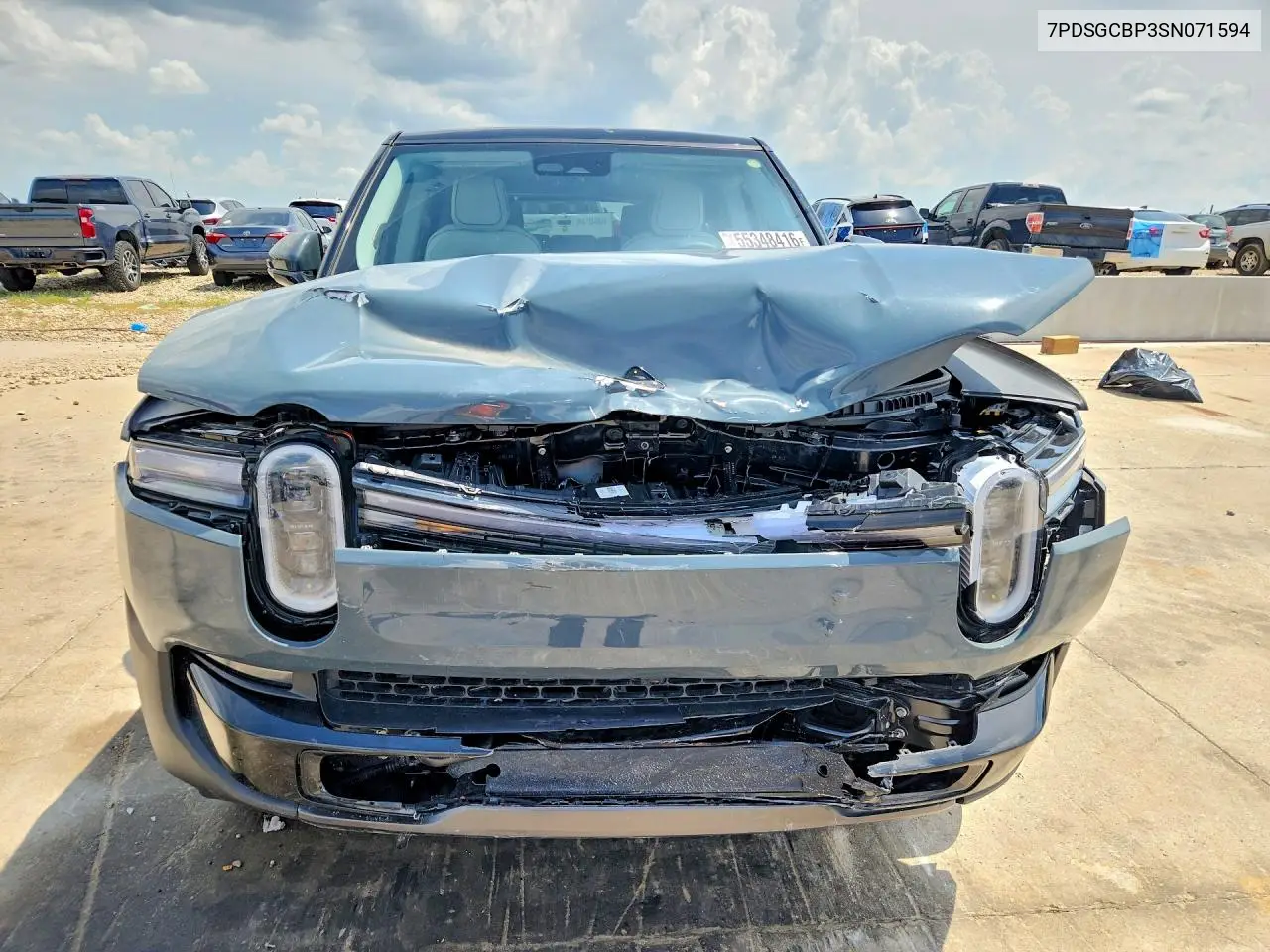 2025 Rivian R1S Premium VIN: 7PDSGCBP3SN071594 Lot: 55348416