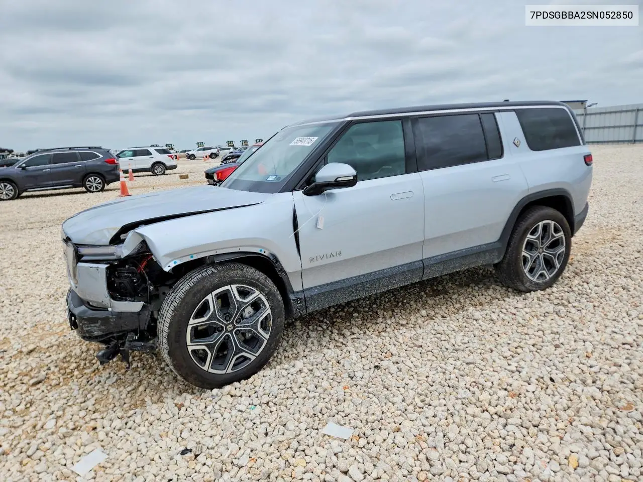2025 Rivian R1S Adventure VIN: 7PDSGBBA2SN052850 Lot: 55940716