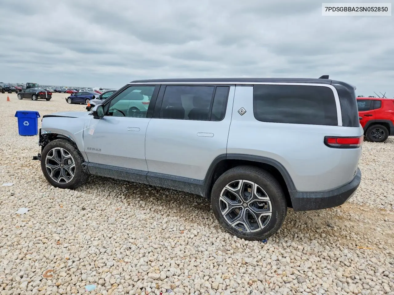 2025 Rivian R1S Adventure VIN: 7PDSGBBA2SN052850 Lot: 55940716
