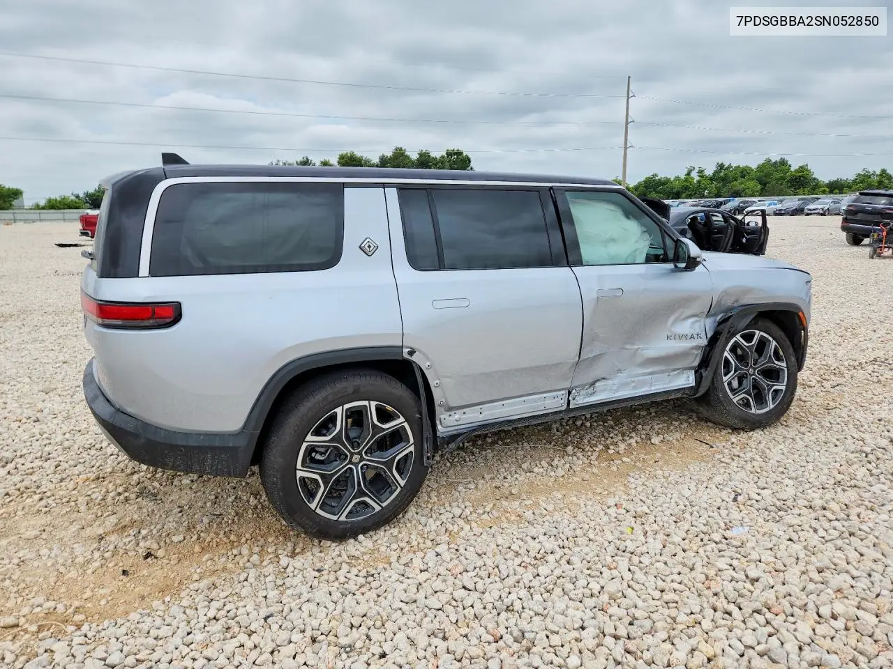 2025 Rivian R1S Adventure VIN: 7PDSGBBA2SN052850 Lot: 55940716