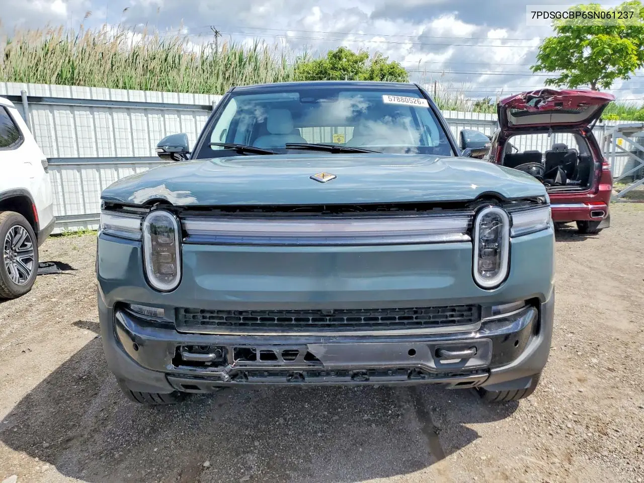 2025 Rivian R1S Premium VIN: 7PDSGCBP6SN061237 Lot: 57880526