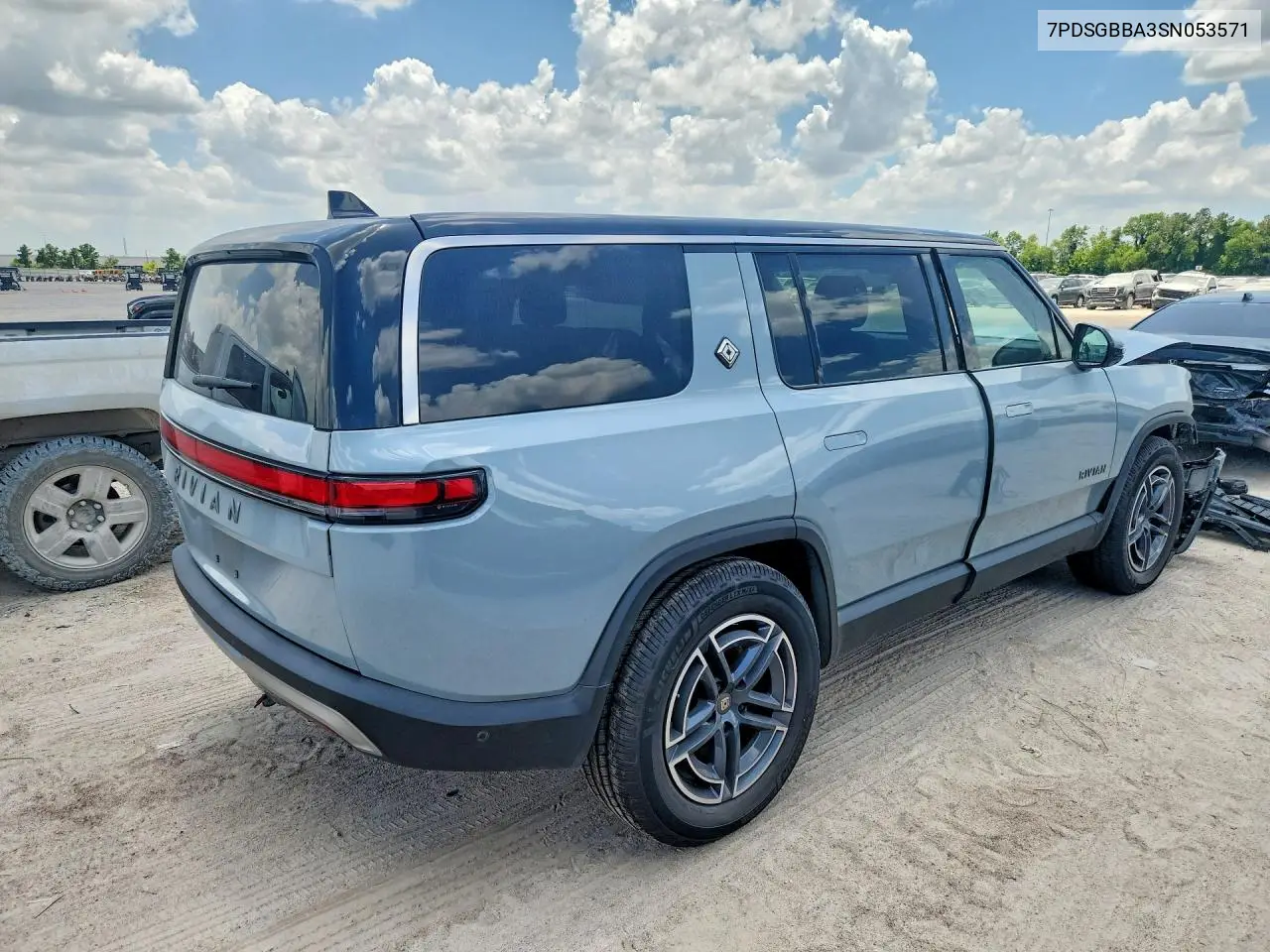 2025 Rivian R1S Adventure VIN: 7PDSGBBA3SN053571 Lot: 58965966