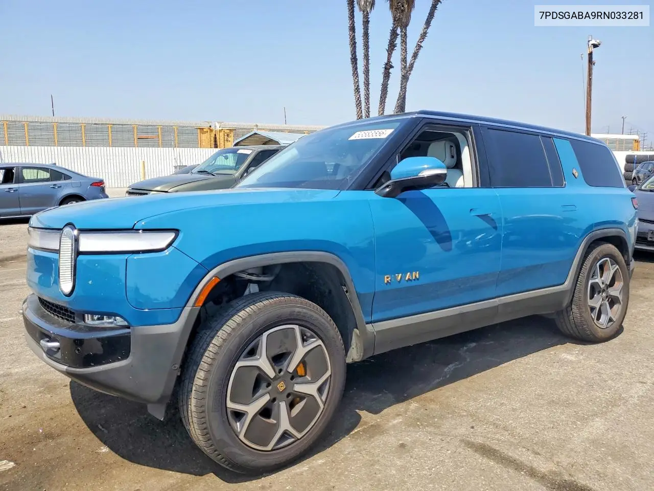 2024 Rivian R1S VIN: 7PDSGABA9RN033281 Lot: 53583556