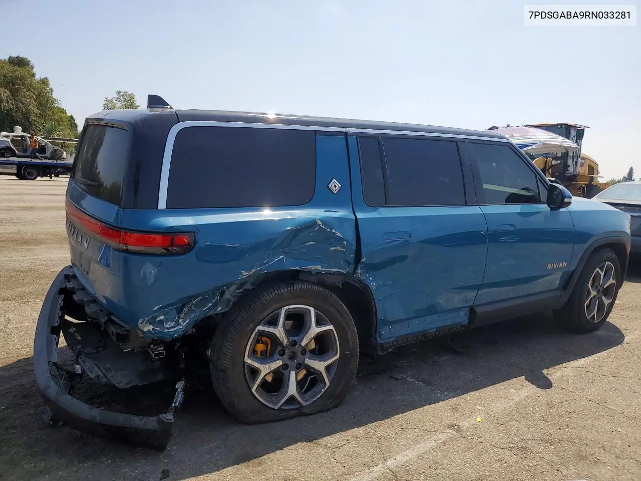 2024 Rivian R1S VIN: 7PDSGABA9RN033281 Lot: 53583556