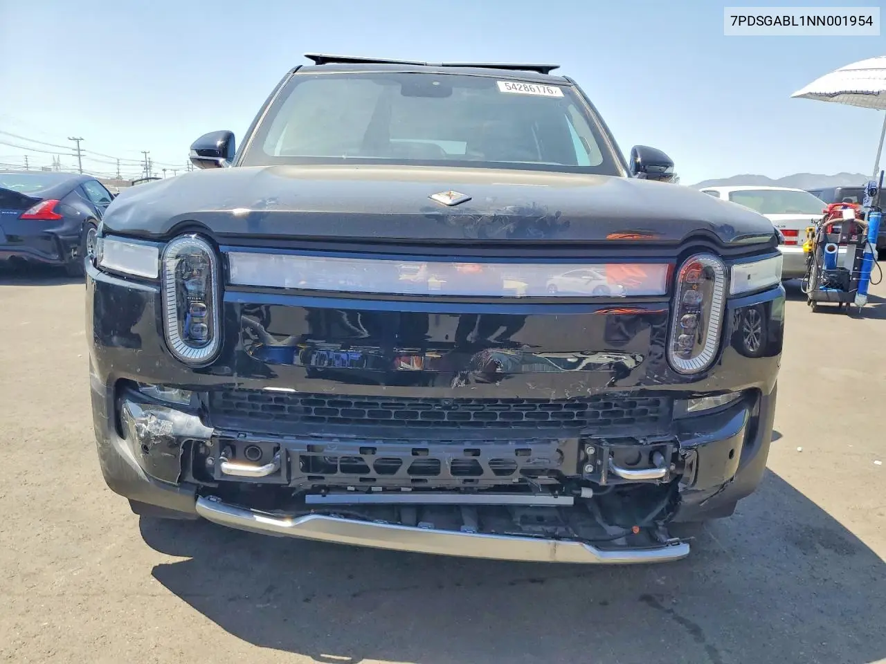 2022 Rivian R1S Launch Edition VIN: 7PDSGABL1NN001954 Lot: 55606546