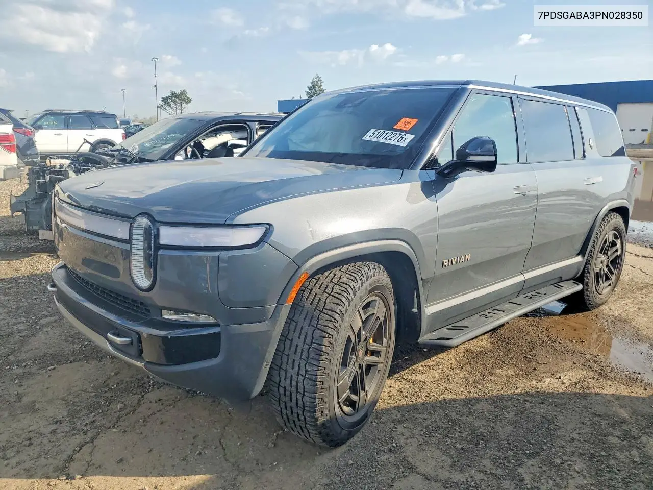 2023 Rivian R1S Adventure VIN: 7PDSGABA3PN028350 Lot: 51012276