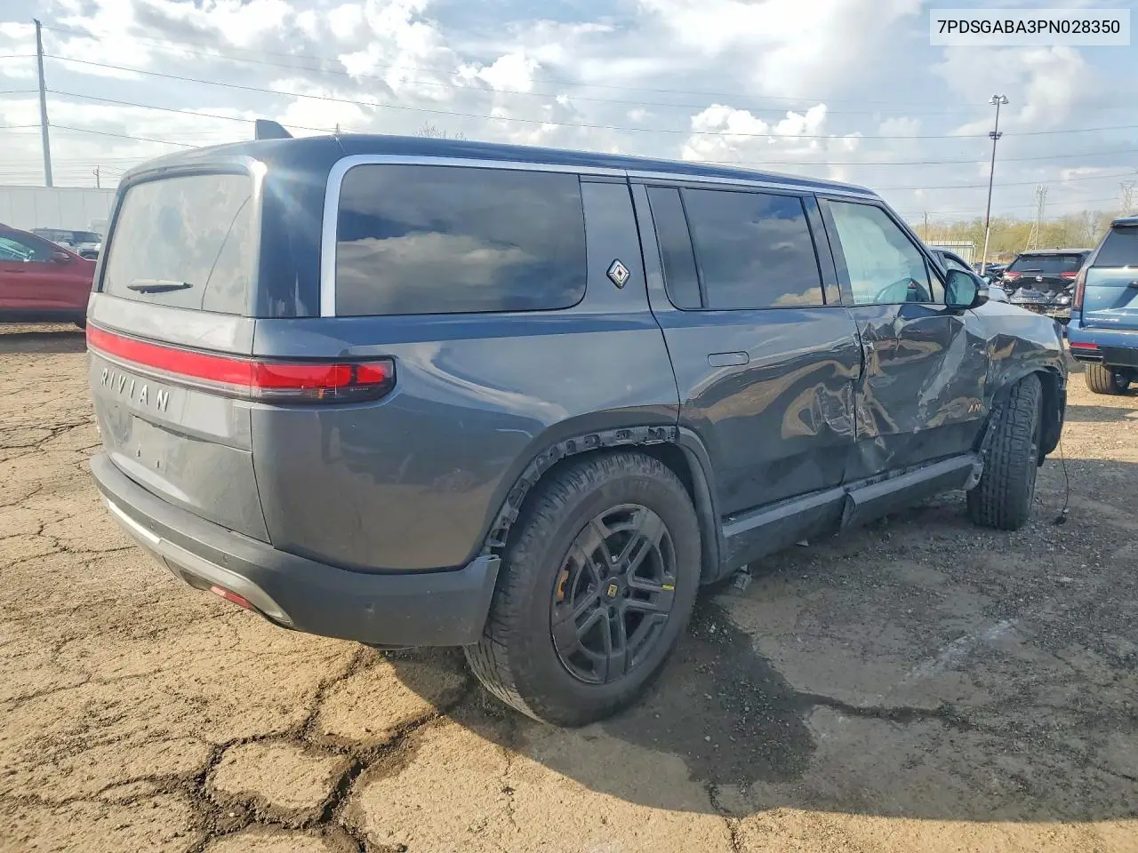 2023 Rivian R1S Adventure VIN: 7PDSGABA3PN028350 Lot: 51012276