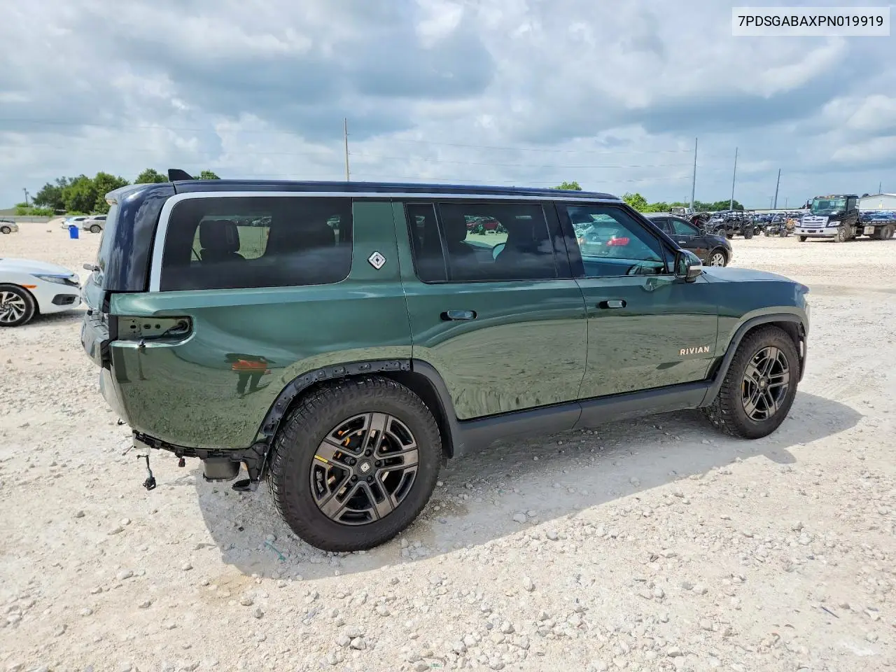 2023 Rivian R1S Adventure VIN: 7PDSGABAXPN019919 Lot: 54841946