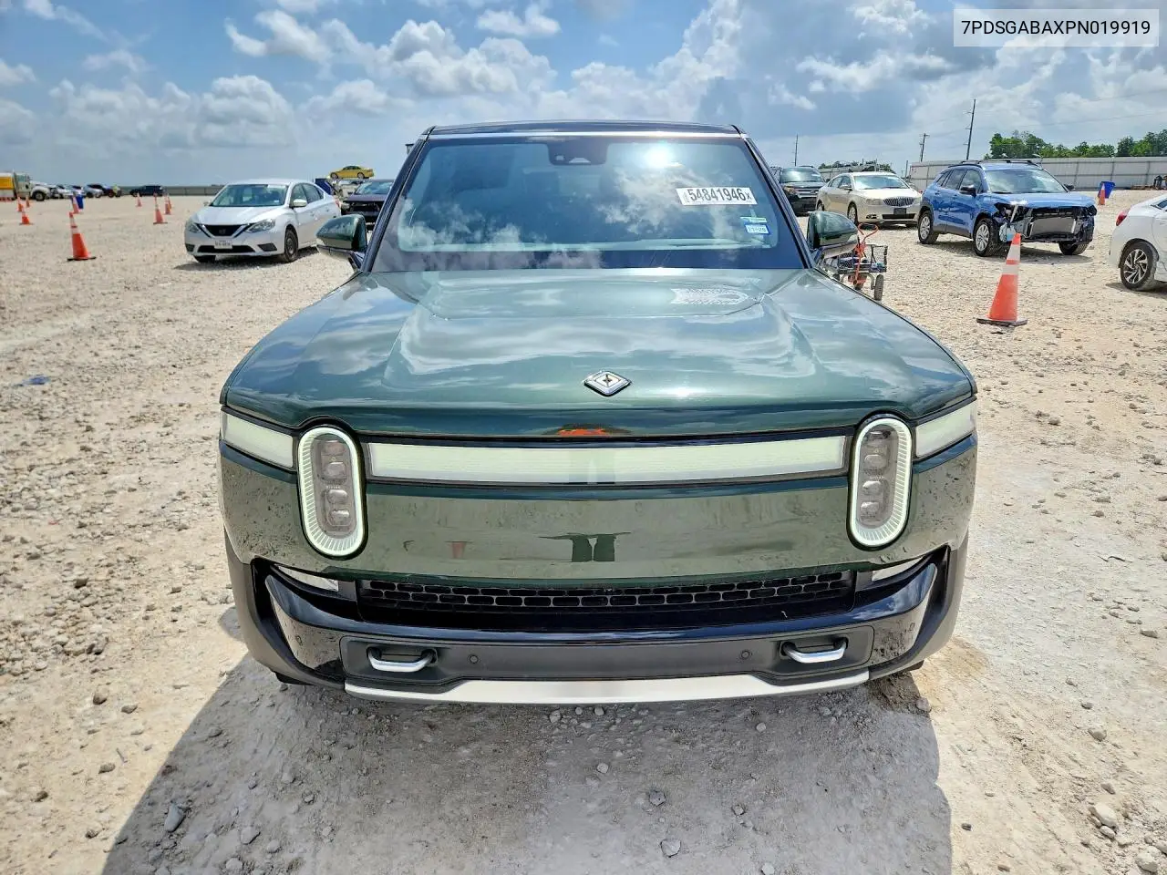 2023 Rivian R1S Adventure VIN: 7PDSGABAXPN019919 Lot: 54841946