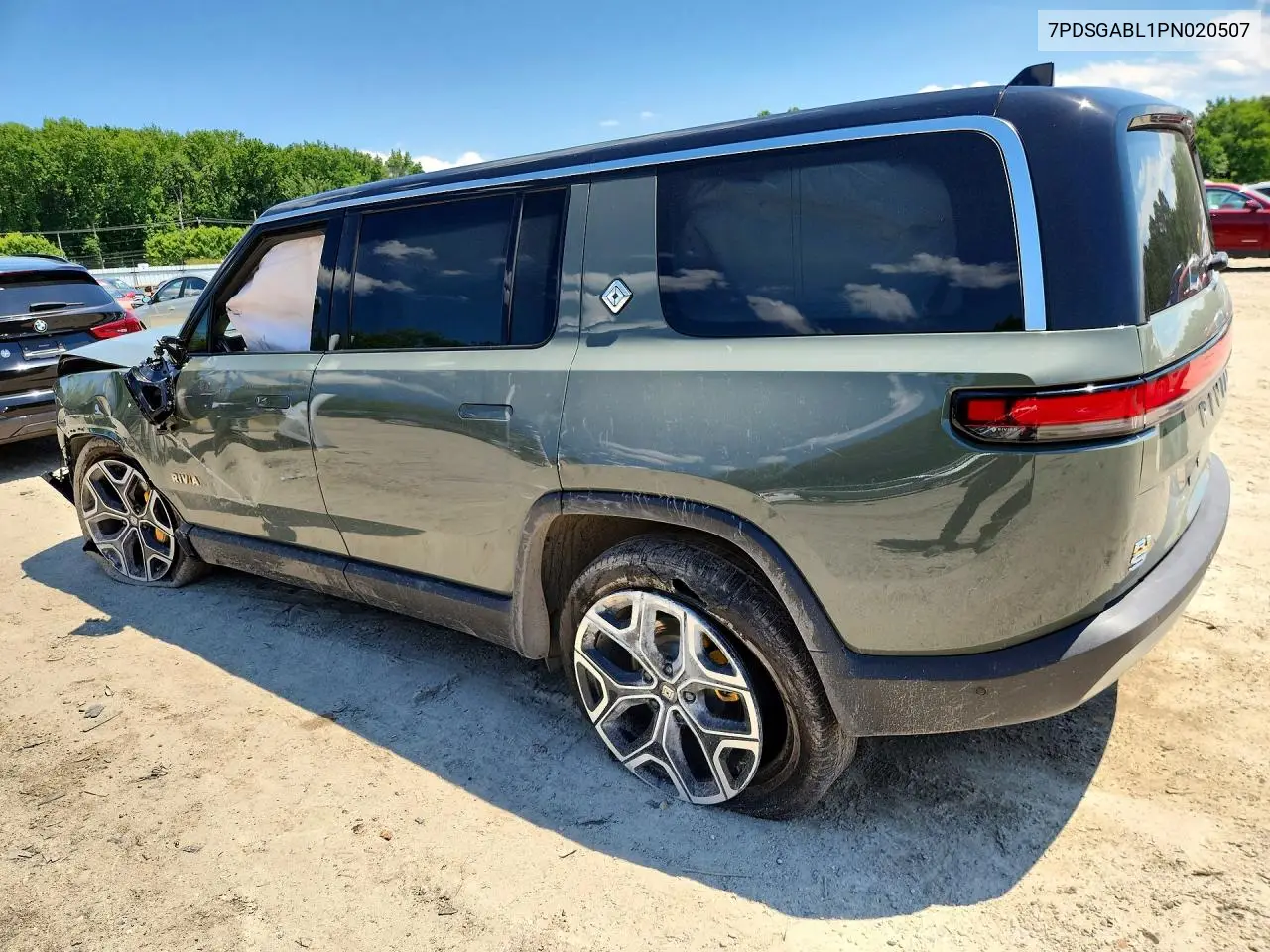 2023 Rivian R1S Launch Edition VIN: 7PDSGABL1PN020507 Lot: 56796276