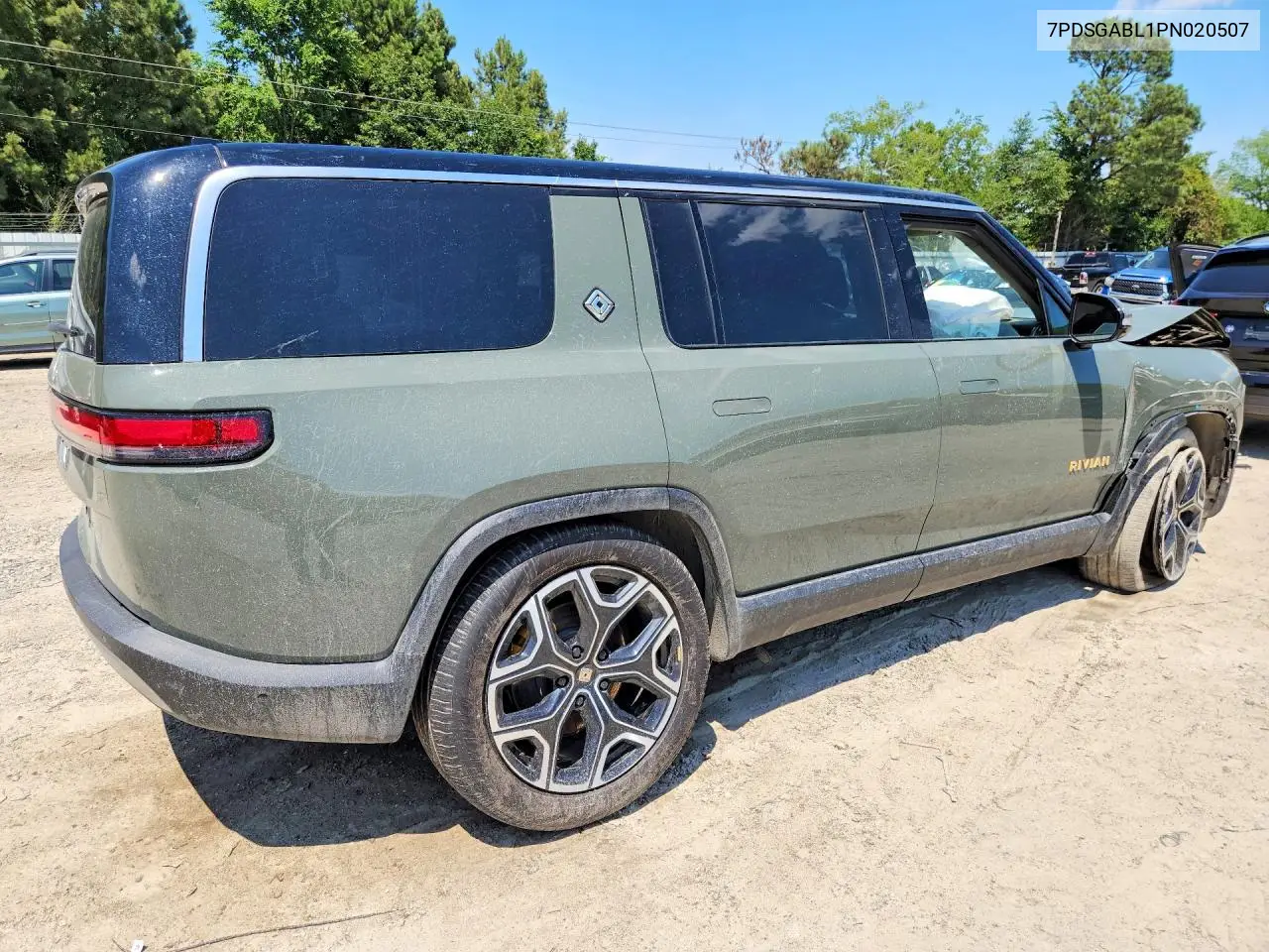 2023 Rivian R1S Launch Edition VIN: 7PDSGABL1PN020507 Lot: 56796276