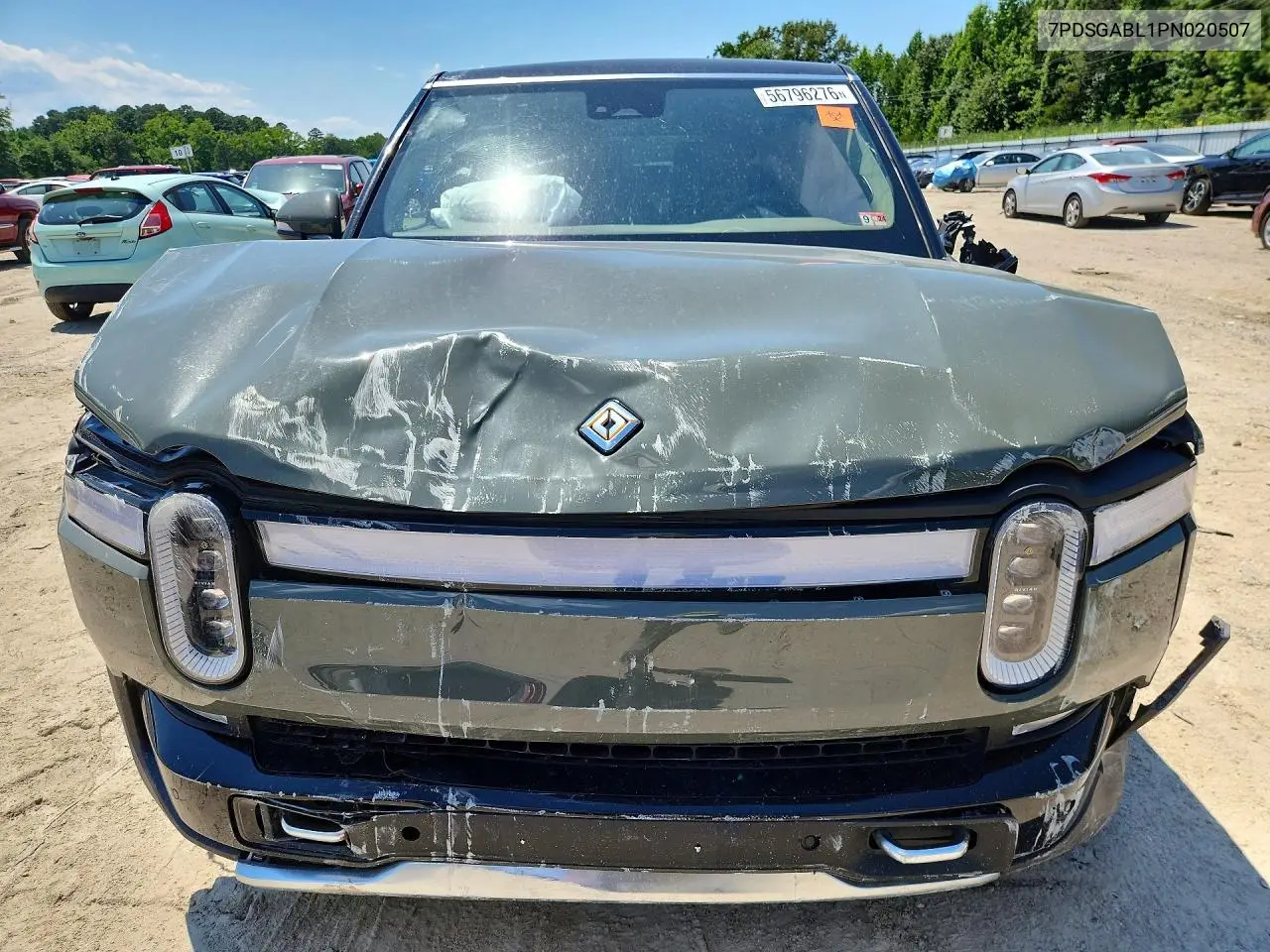 2023 Rivian R1S Launch Edition VIN: 7PDSGABL1PN020507 Lot: 56796276