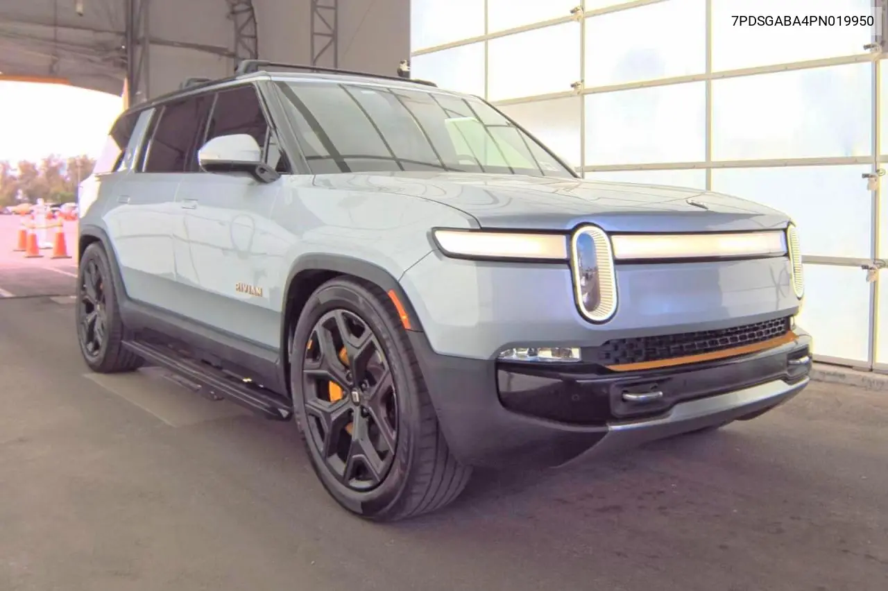 2023 Rivian R1S Adventure VIN: 7PDSGABA4PN019950 Lot: 57083326