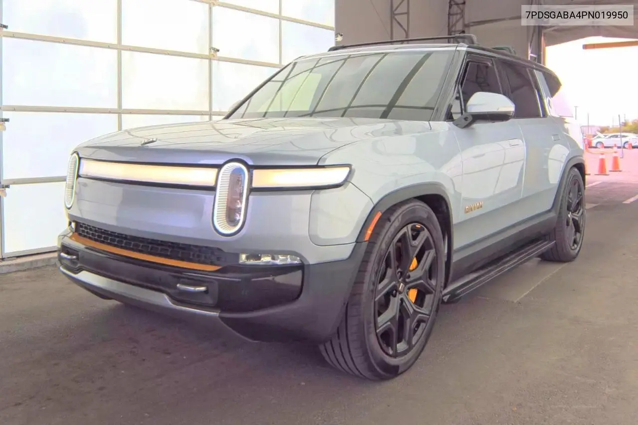 2023 Rivian R1S Adventure VIN: 7PDSGABA4PN019950 Lot: 57083326