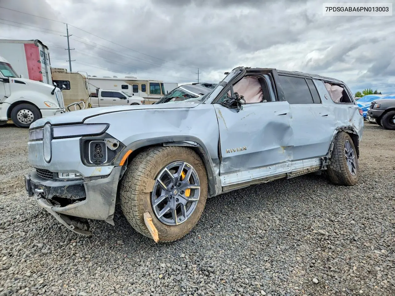 2023 Rivian R1S VIN: 7PDSGABA6PN013003 Lot: 57715046