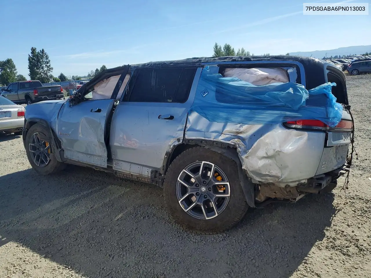 2023 Rivian R1S VIN: 7PDSGABA6PN013003 Lot: 57715046