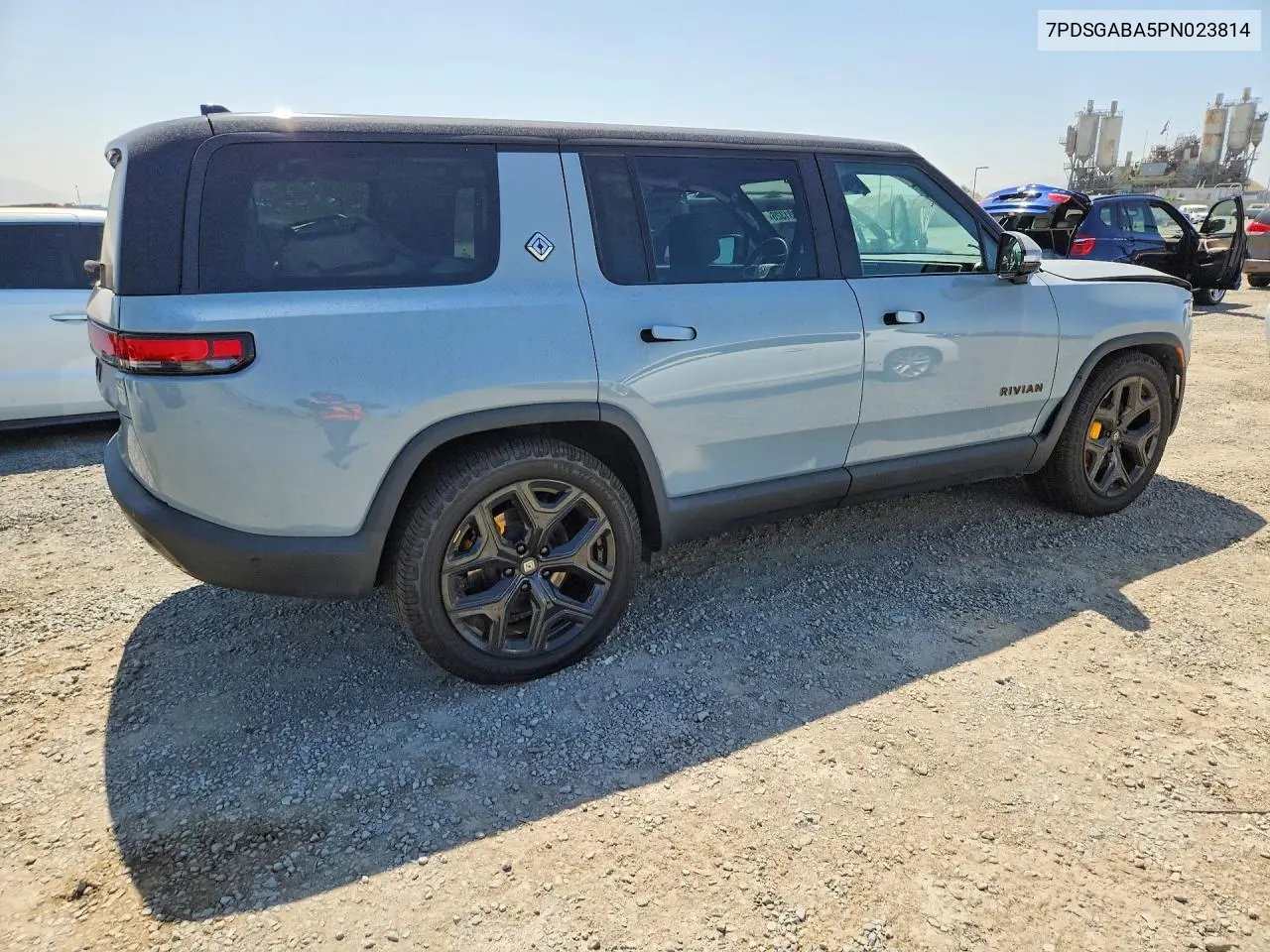 2023 Rivian R1S Adventure VIN: 7PDSGABA5PN023814 Lot: 58931326