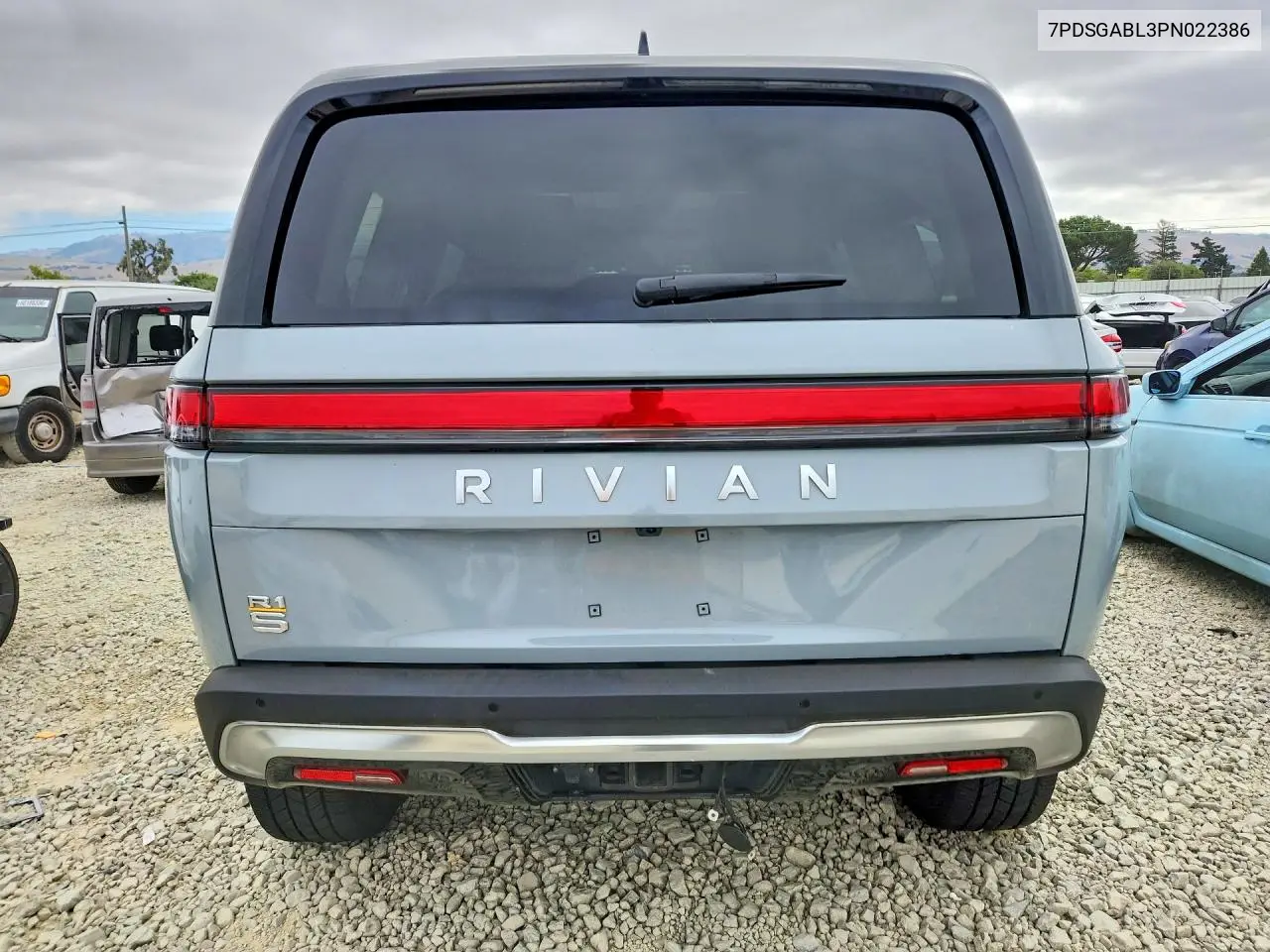 2023 Rivian R1S Launch Edition VIN: 7PDSGABL3PN022386 Lot: 59970756