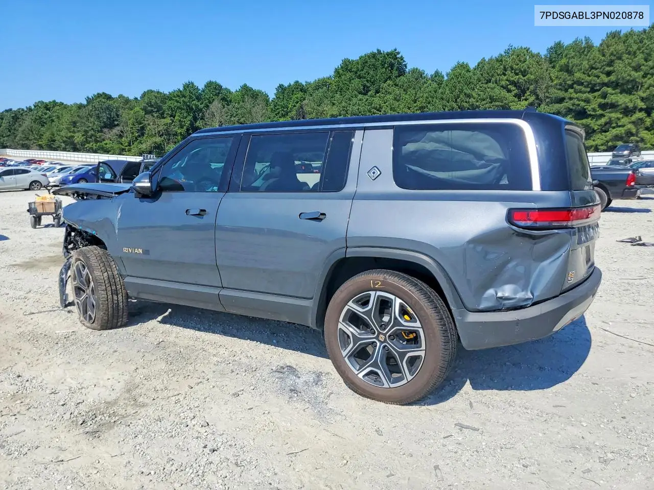 2023 Rivian R1S Launch Edition VIN: 7PDSGABL3PN020878 Lot: 60401226