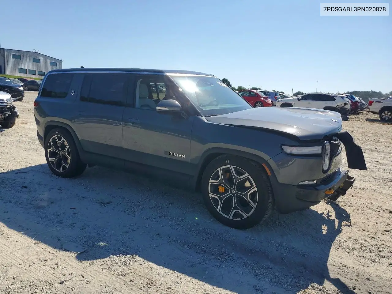 2023 Rivian R1S Launch Edition VIN: 7PDSGABL3PN020878 Lot: 60401226