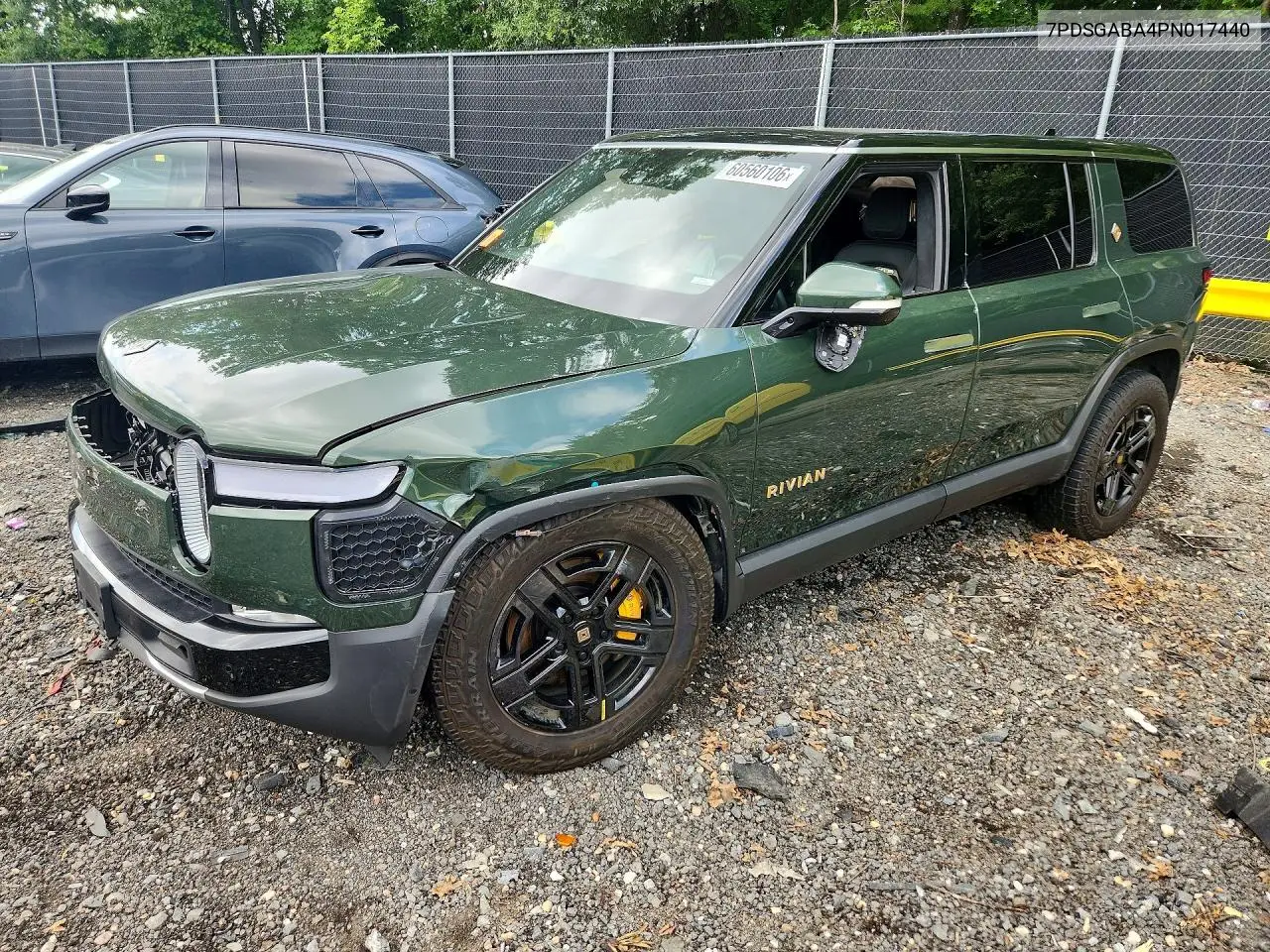 2023 Rivian R1S Adventure VIN: 7PDSGABA4PN017440 Lot: 60560106