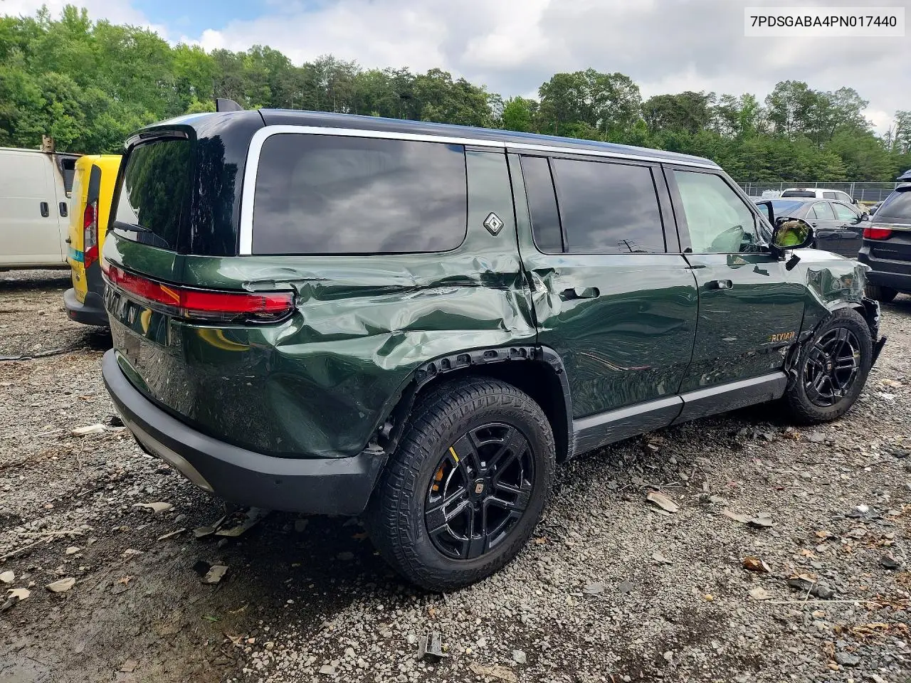 2023 Rivian R1S Adventure VIN: 7PDSGABA4PN017440 Lot: 60560106