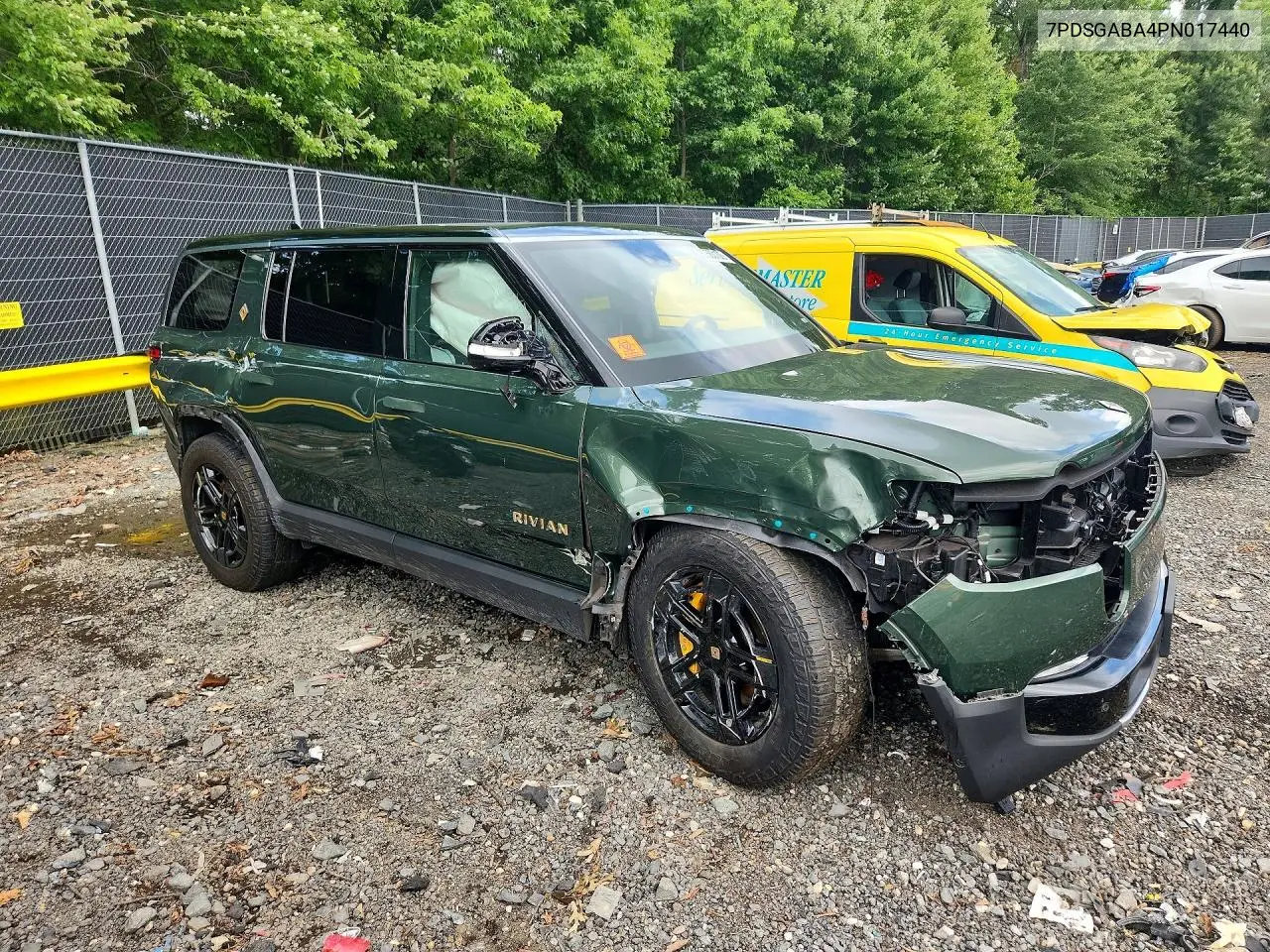 2023 Rivian R1S Adventure VIN: 7PDSGABA4PN017440 Lot: 60560106