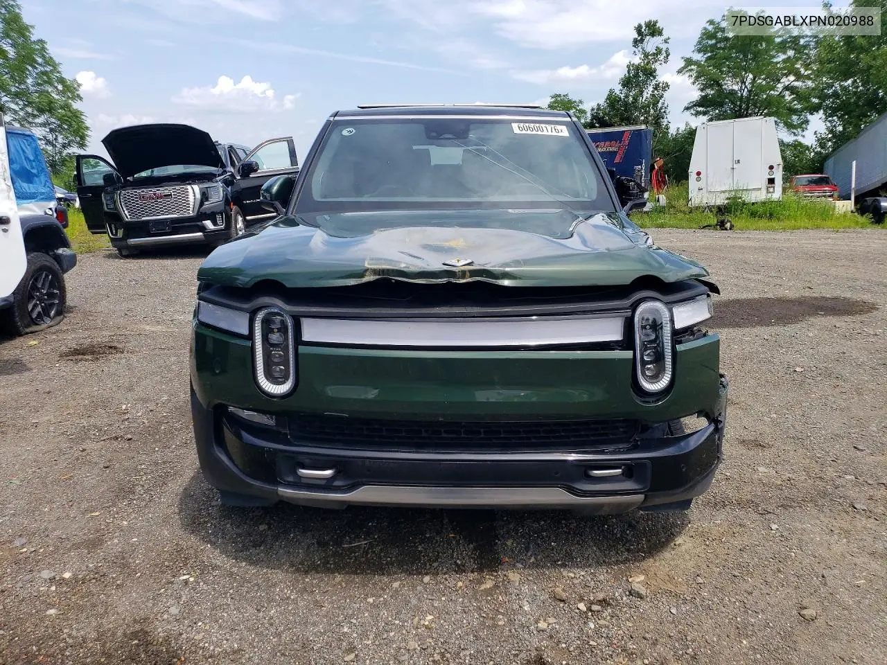 2023 Rivian R1S Launch Edition VIN: 7PDSGABLXPN020988 Lot: 60600176