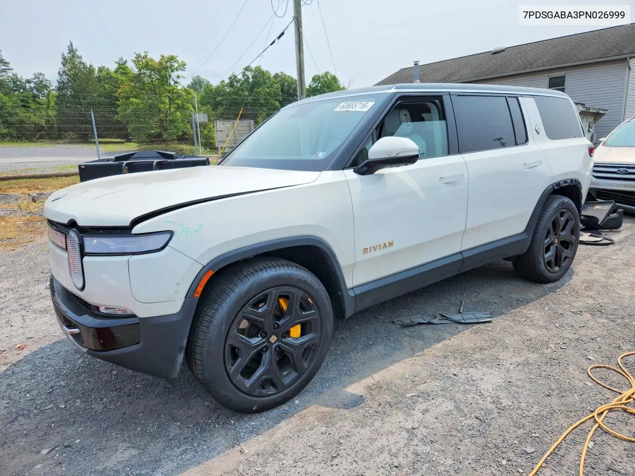 2023 Rivian R1S Adventure VIN: 7PDSGABA3PN026999 Lot: 60665716
