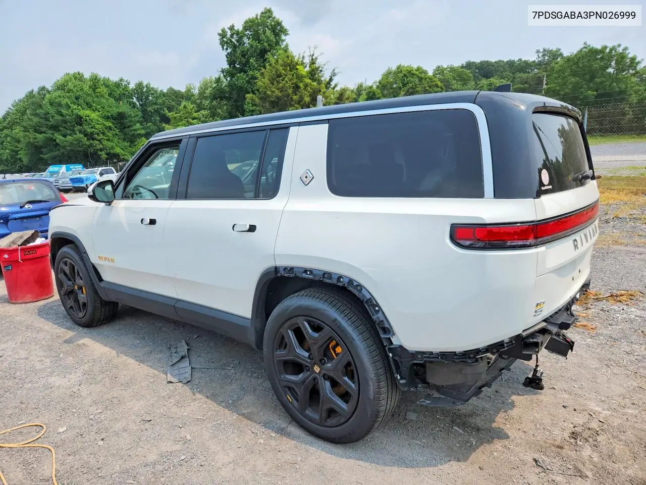 2023 Rivian R1S Adventure VIN: 7PDSGABA3PN026999 Lot: 60665716