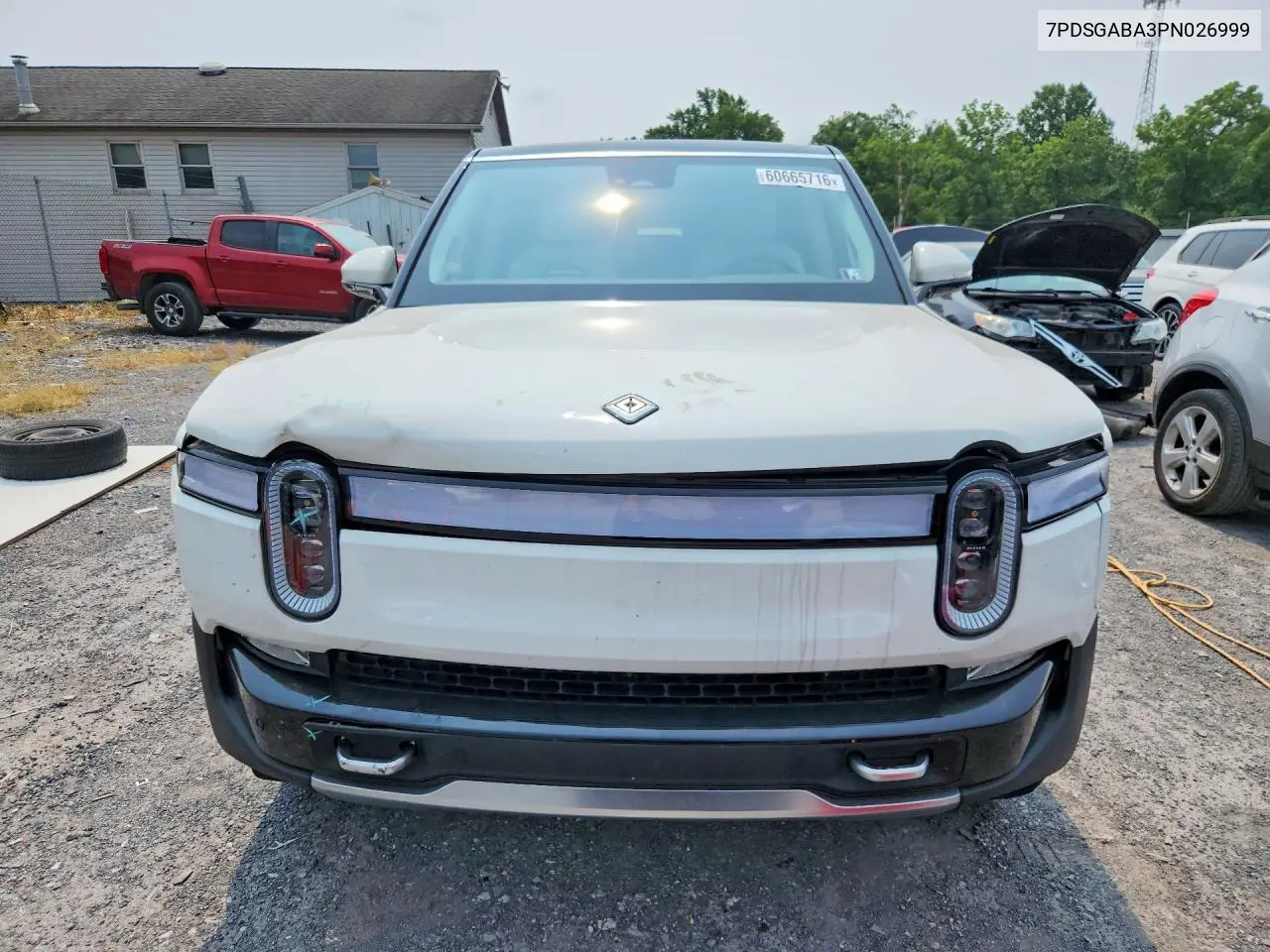 2023 Rivian R1S Adventure VIN: 7PDSGABA3PN026999 Lot: 60665716