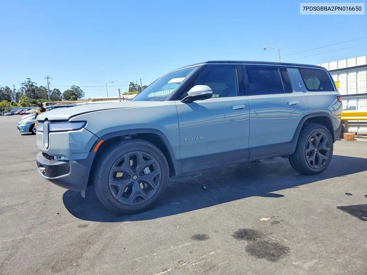 2023 Rivian R1S Adventure VIN: 7PDSGBBA2PN016650 Lot: 61121336