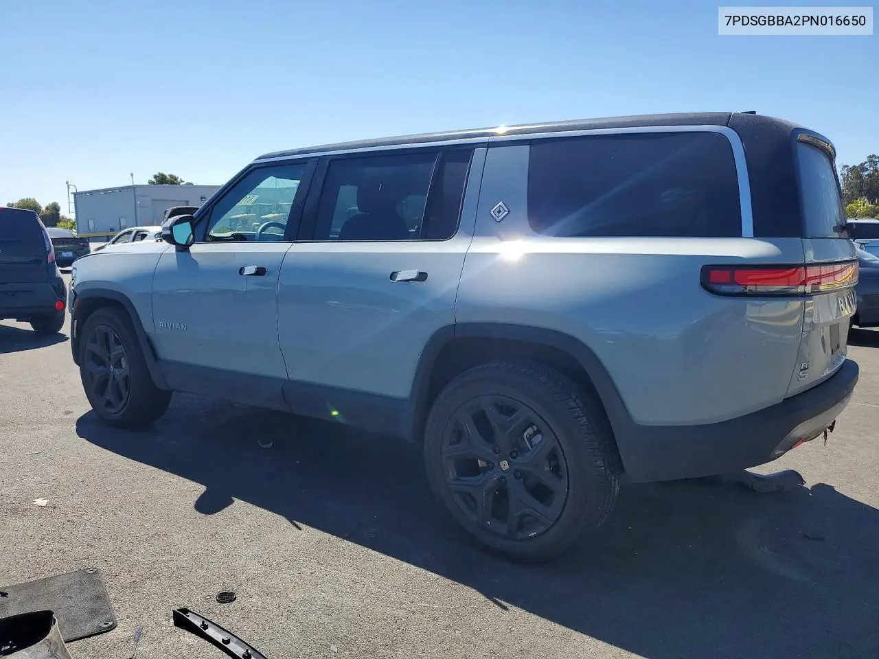 2023 Rivian R1S Adventure VIN: 7PDSGBBA2PN016650 Lot: 61121336
