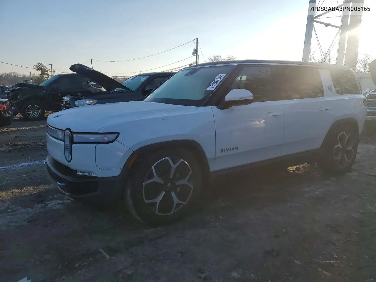 2023 Rivian R1S Adventure VIN: 7PDSGABA3PN005165 Lot: 76287045