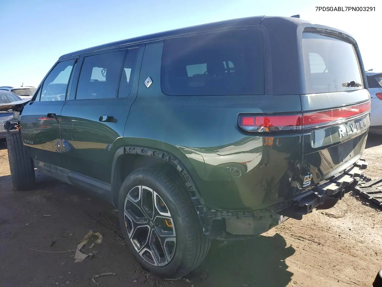 2023 Rivian R1S Launch Edition VIN: 7PDSGABL7PN003291 Lot: 77190825