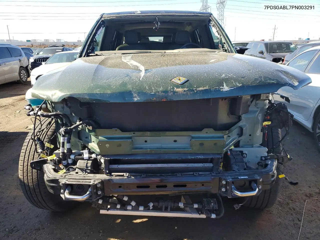 2023 Rivian R1S Launch Edition VIN: 7PDSGABL7PN003291 Lot: 77190825