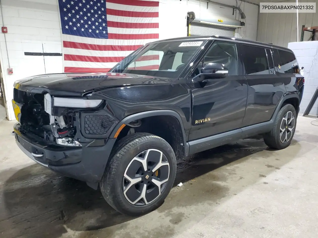 2023 Rivian R1S Adventure VIN: 7PDSGABAXPN021332 Lot: 93090085