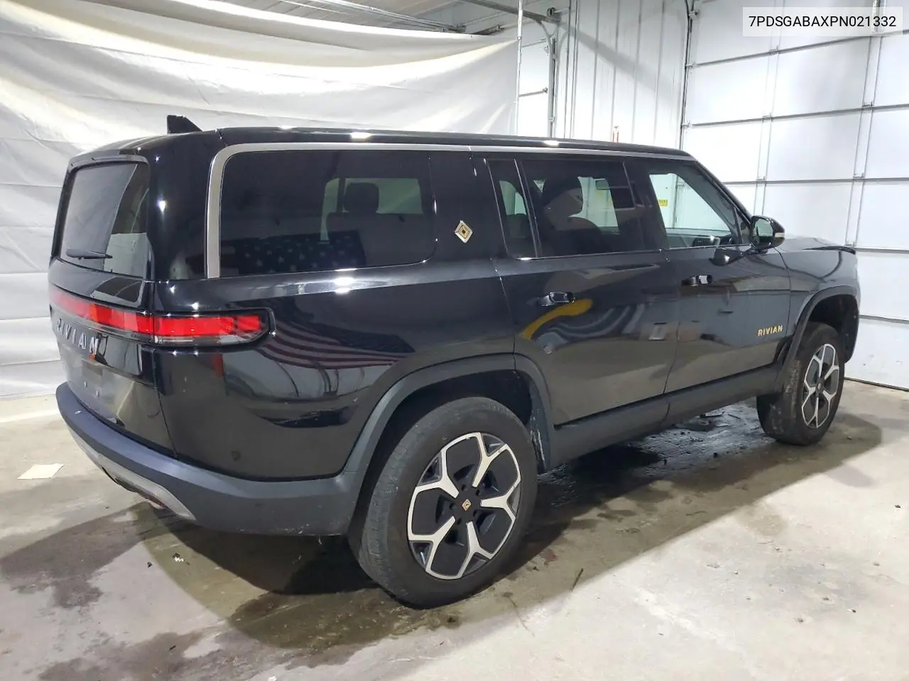 2023 Rivian R1S Adventure VIN: 7PDSGABAXPN021332 Lot: 93090085
