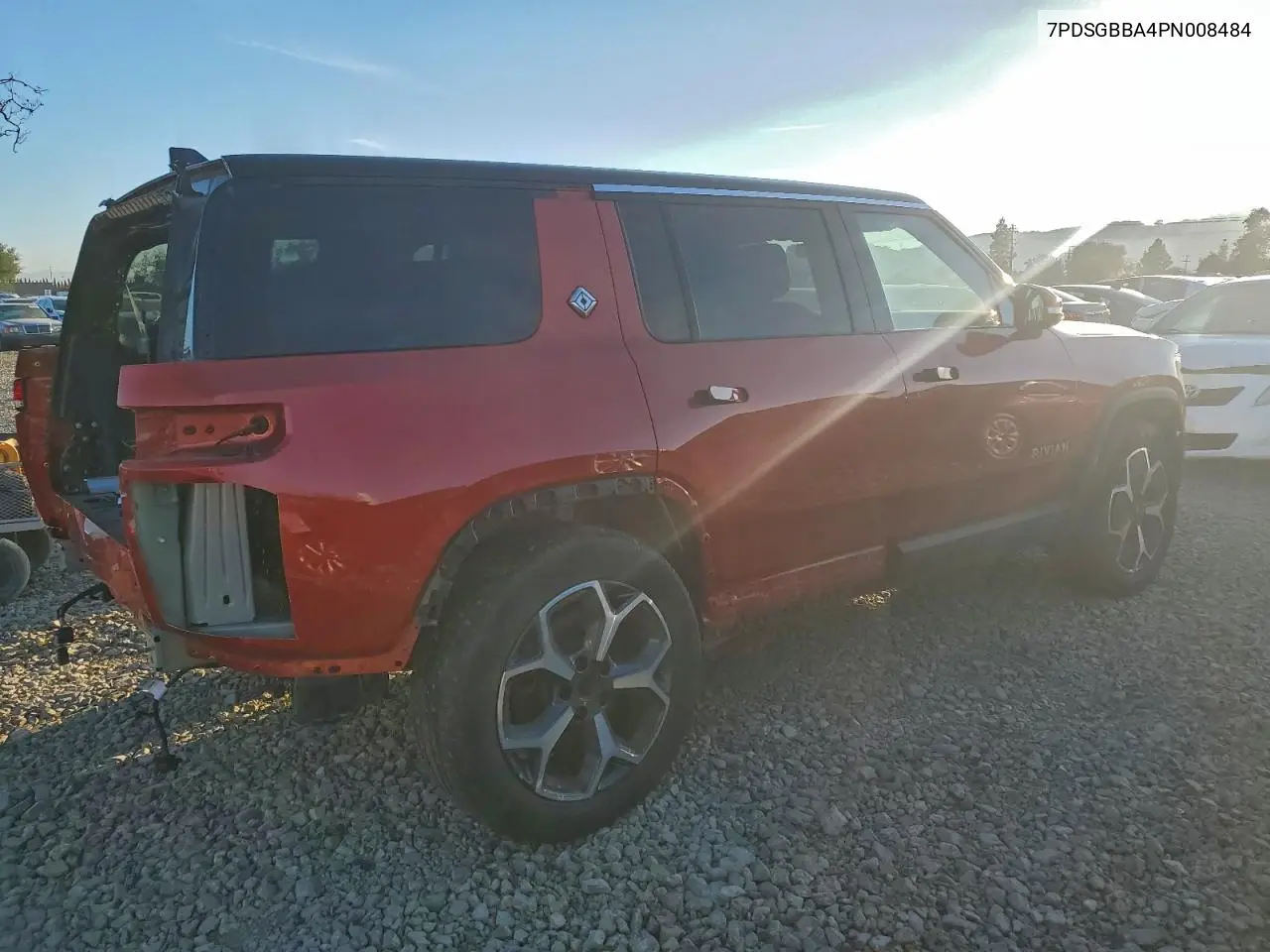 2023 Rivian R1S Adventure VIN: 7PDSGBBA4PN008484 Lot: 95890525