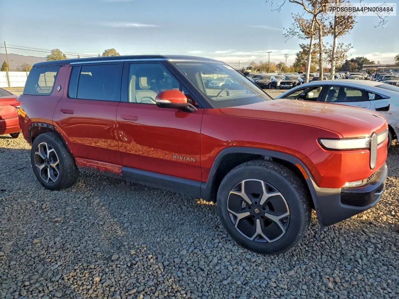 2023 Rivian R1S Adventure VIN: 7PDSGBBA4PN008484 Lot: 95890525