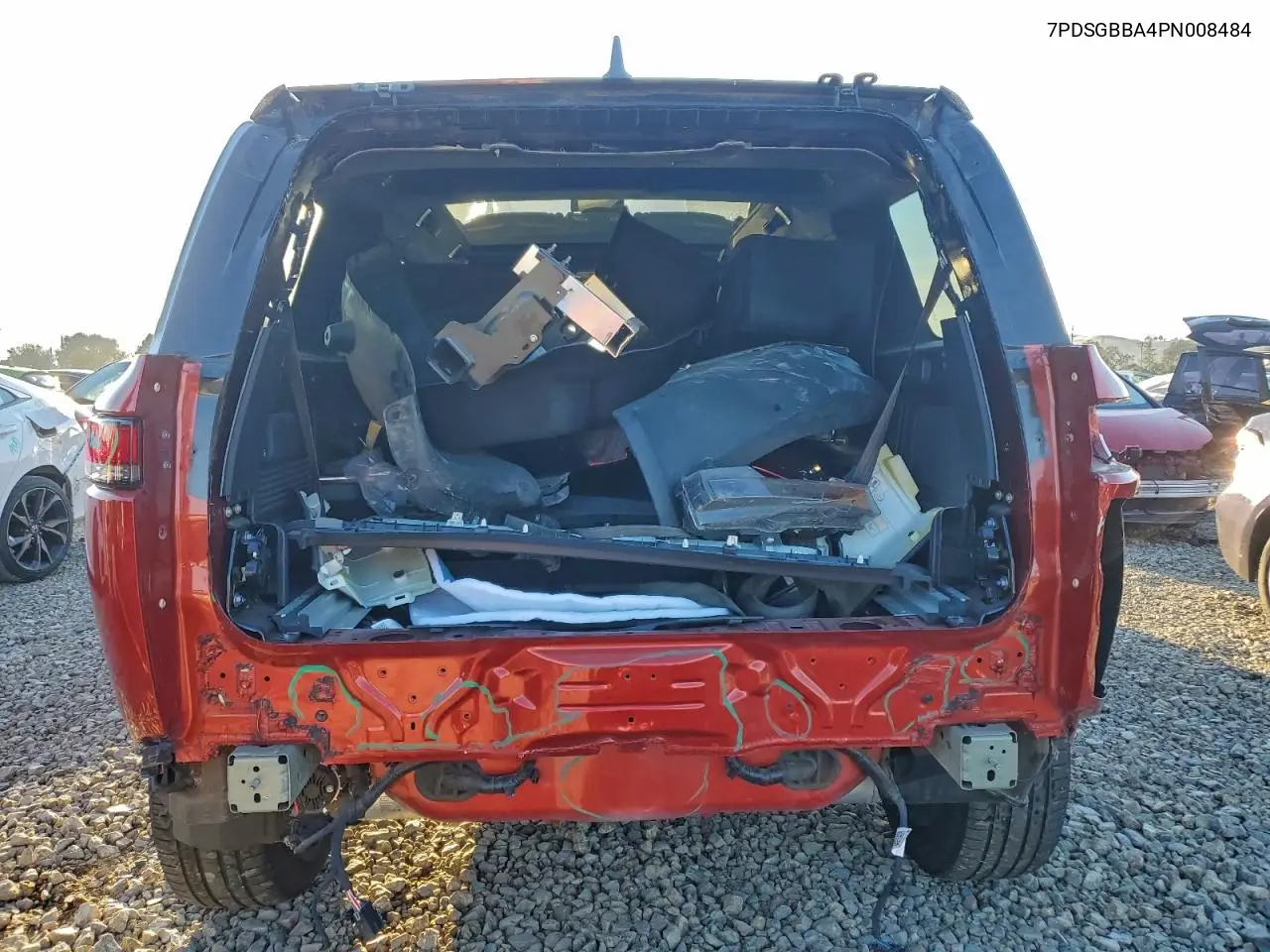 2023 Rivian R1S Adventure VIN: 7PDSGBBA4PN008484 Lot: 95890525