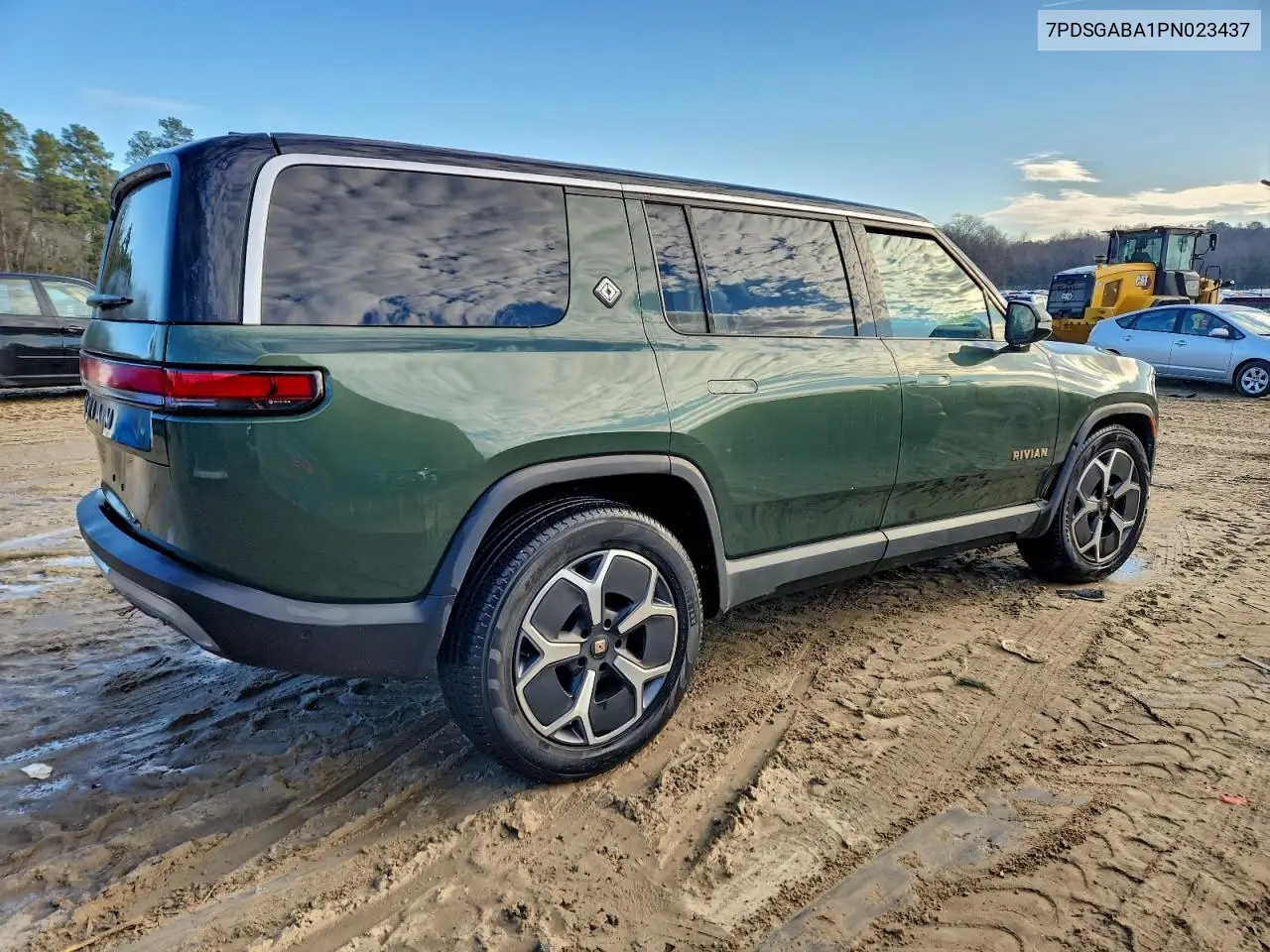 2023 Rivian R1S Adventure VIN: 7PDSGABA1PN023437 Lot: 97490105