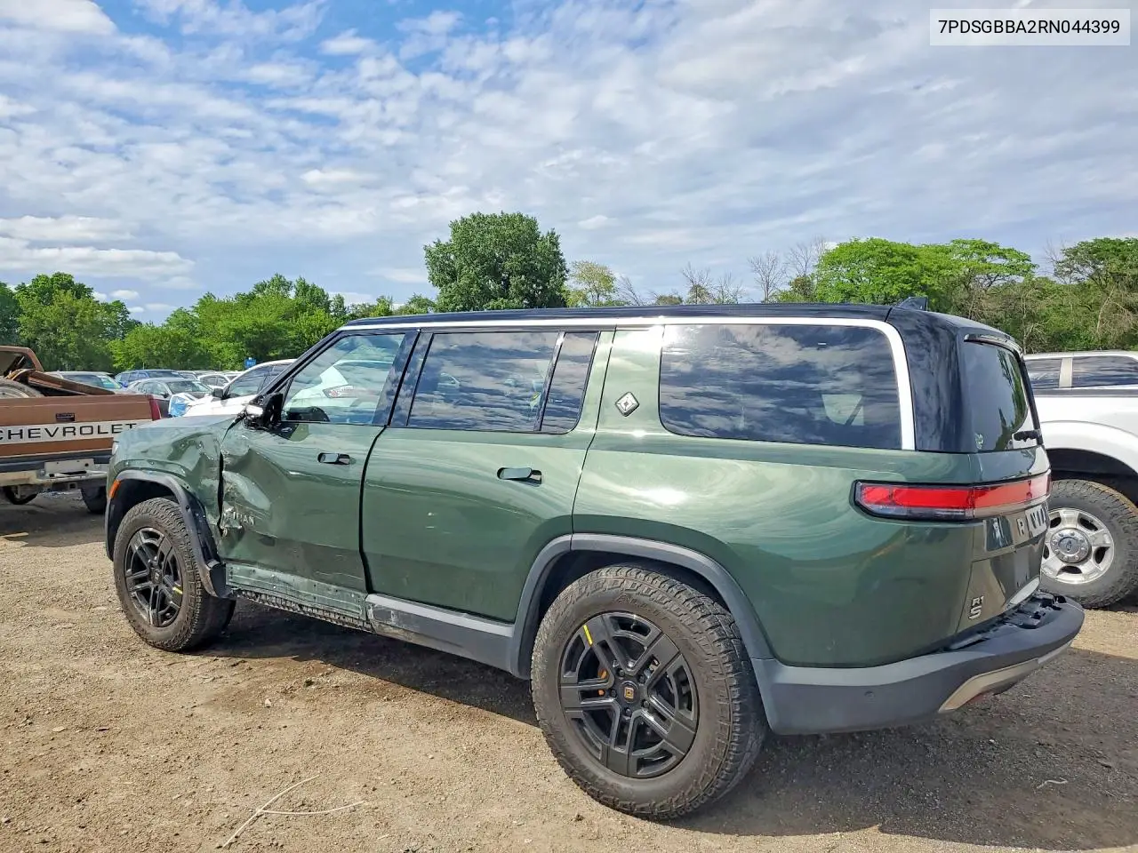 2024 Rivian R1S Adventure VIN: 7PDSGBBA2RN044399 Lot: 54449436