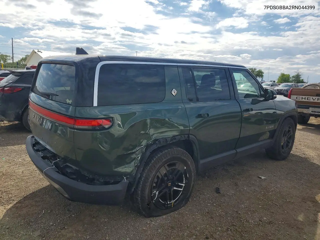 2024 Rivian R1S Adventure VIN: 7PDSGBBA2RN044399 Lot: 54449436