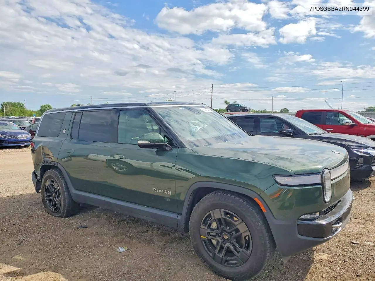 2024 Rivian R1S Adventure VIN: 7PDSGBBA2RN044399 Lot: 54449436