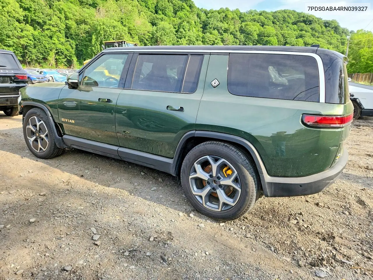 2024 Rivian R1S Adventure VIN: 7PDSGABA4RN039327 Lot: 56823986