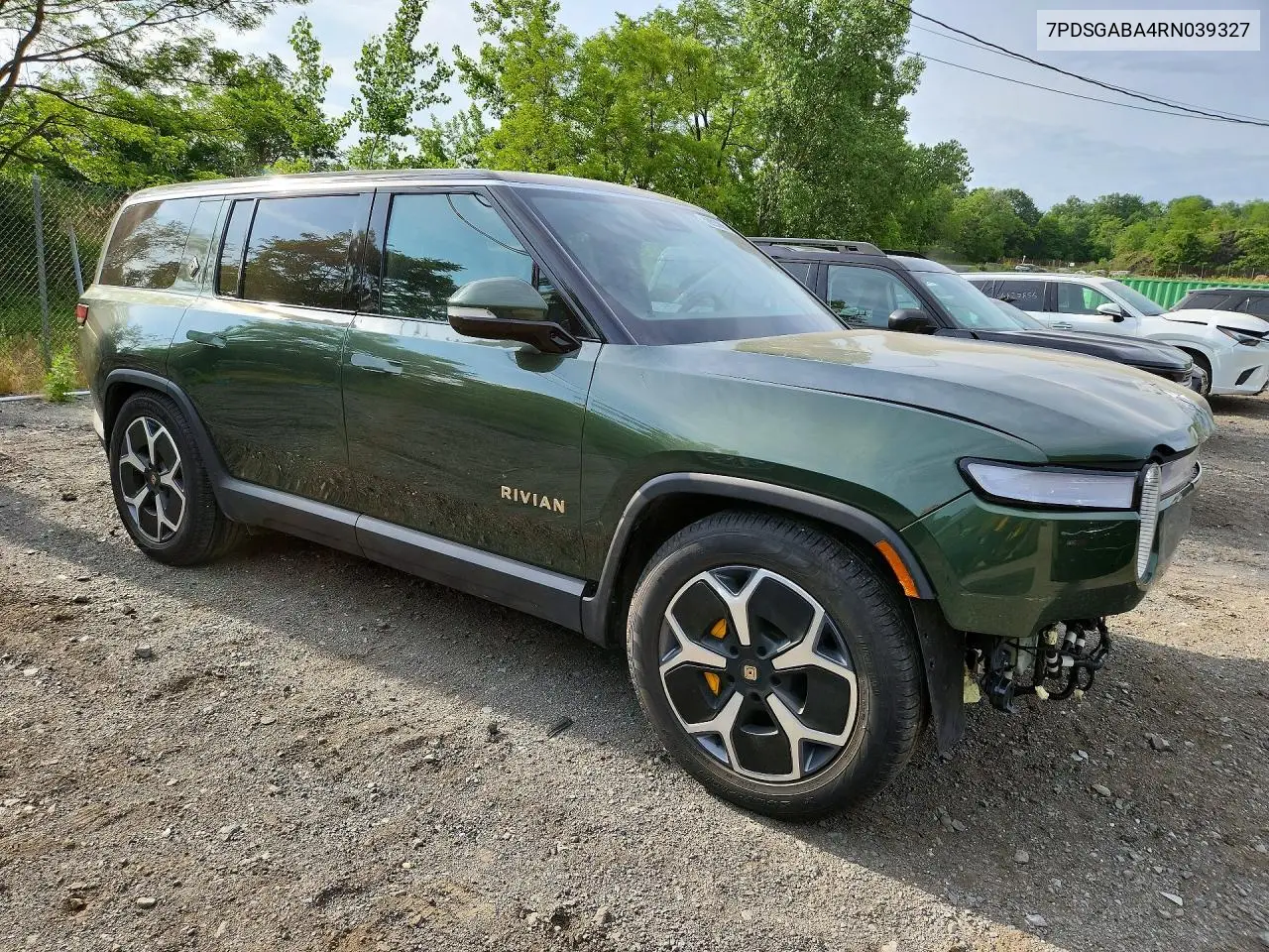 2024 Rivian R1S Adventure VIN: 7PDSGABA4RN039327 Lot: 56823986