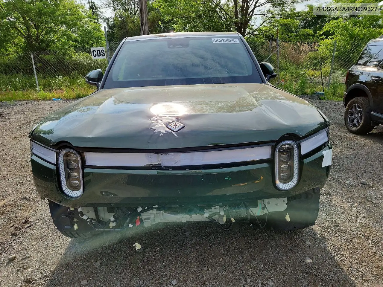 2024 Rivian R1S Adventure VIN: 7PDSGABA4RN039327 Lot: 56823986